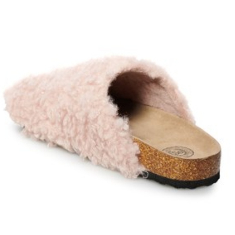 Pink cork clog slippers - Picture 4 of 8